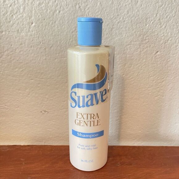 *NEW* Suave Extra Gentle Shampoo 16oz‎ VINTAGE DISCONTINUED Pure Mild Silky Hair - Picture 1 of 5